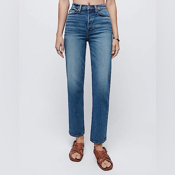 Re/Done NWT 70s stovepipe jeans - Picture 2 of 10